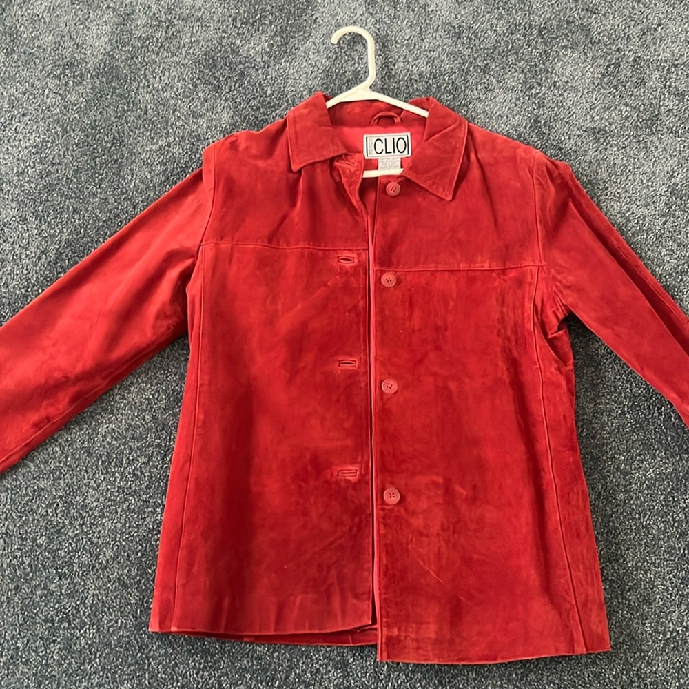 Clio burnt orange jacket